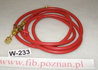 WĄŻ+ZAWÓR 2.4M CZERW.R-410